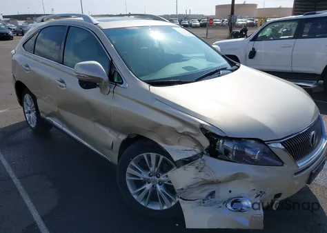 2012 Lexus Rx 450H z USA, uszkodzony, nr VIN JTJBC1BA5C2048997